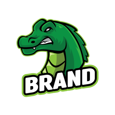 Alligator Crocodile Head Mascot Esports Logo Vector