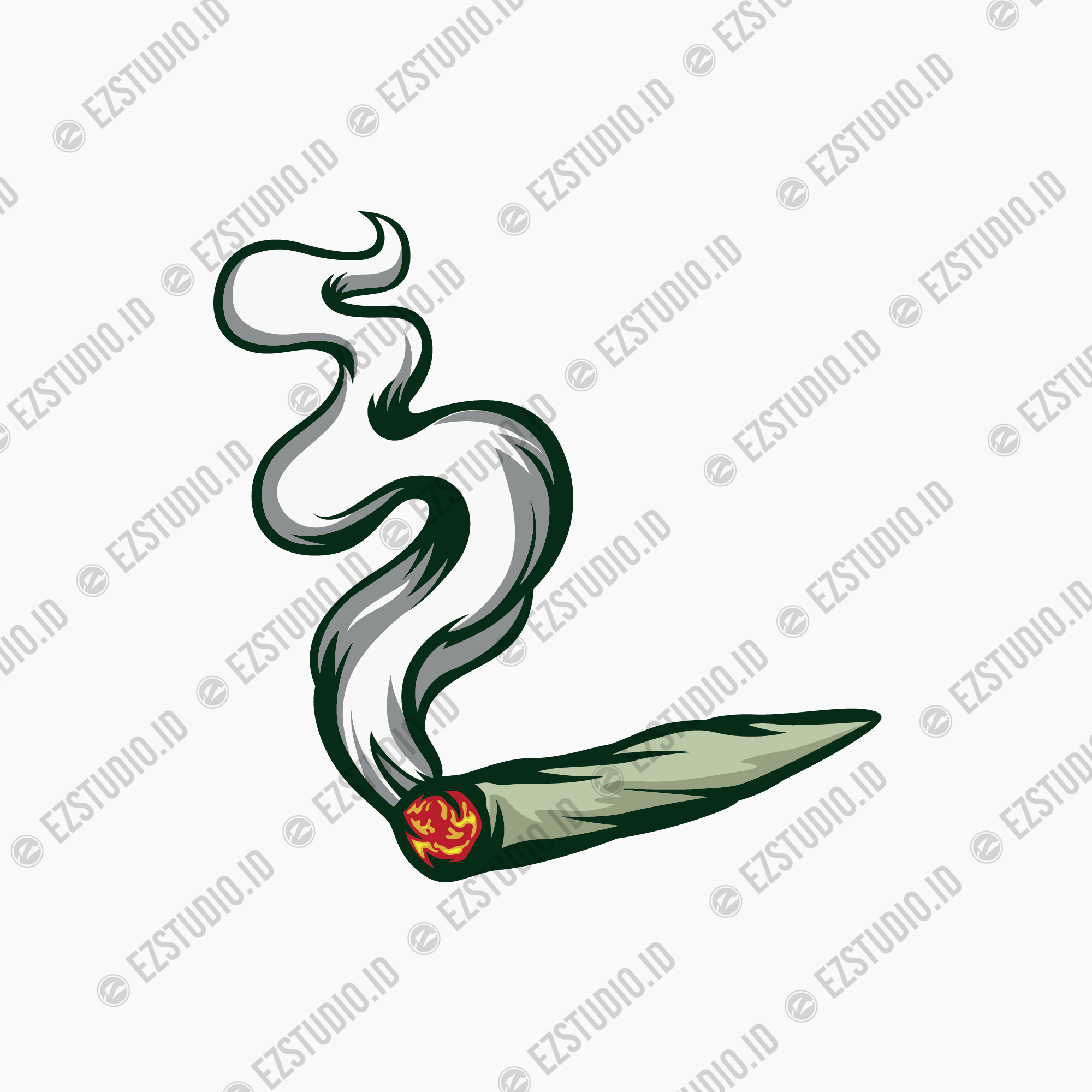 Blunt Weed or cigarette vector asset