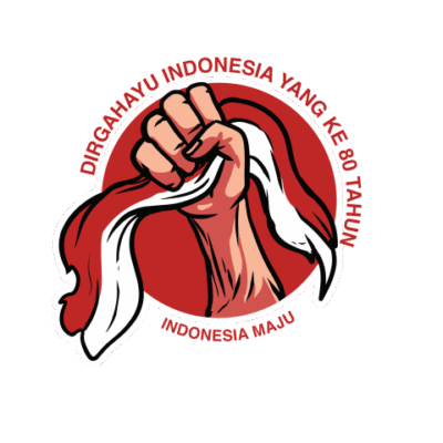 FREE GRATIS VECTOR ASSET TEMA INDONESIA TANGAN DAN BENDERA