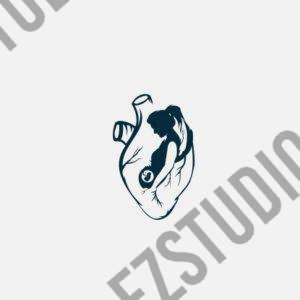 Heart baby logo logo for baby care spa simple logo heart logo, baby and pregnant logo