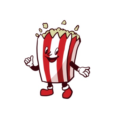 Pop Corn mascot vector asset mascot pose for popcorn pop corn costum