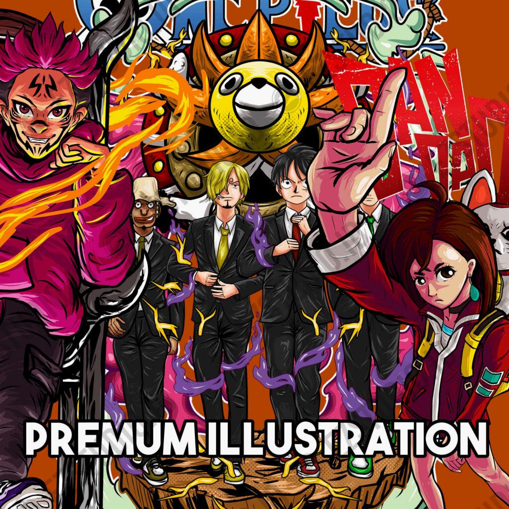 ⭐ Premium Illustration Package