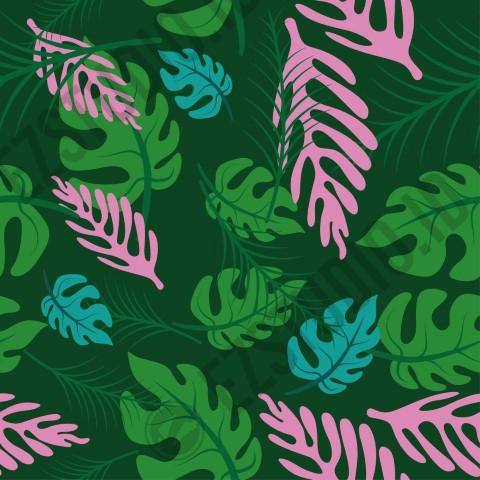 Seamless Floral Pattern Vector Asset