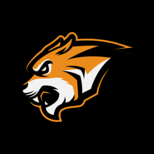 Side View mascot logo template esports sports logo