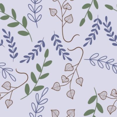 Floral seamless pattern vector asset