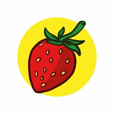 Strawberry Fruit Vector Illustration