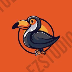 Taucan Asset Logo Mascot