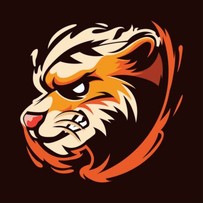 Head Tiger Vector Asset