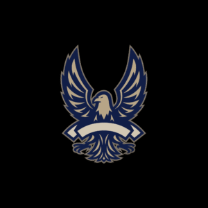 Wings Flapper Eagle mascot esports logo