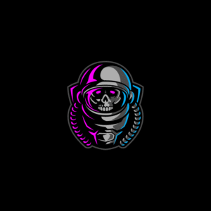 Dead Astronauts Mascot Logo vector