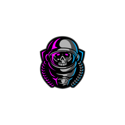 Dead Astronauts Mascot Logo vector