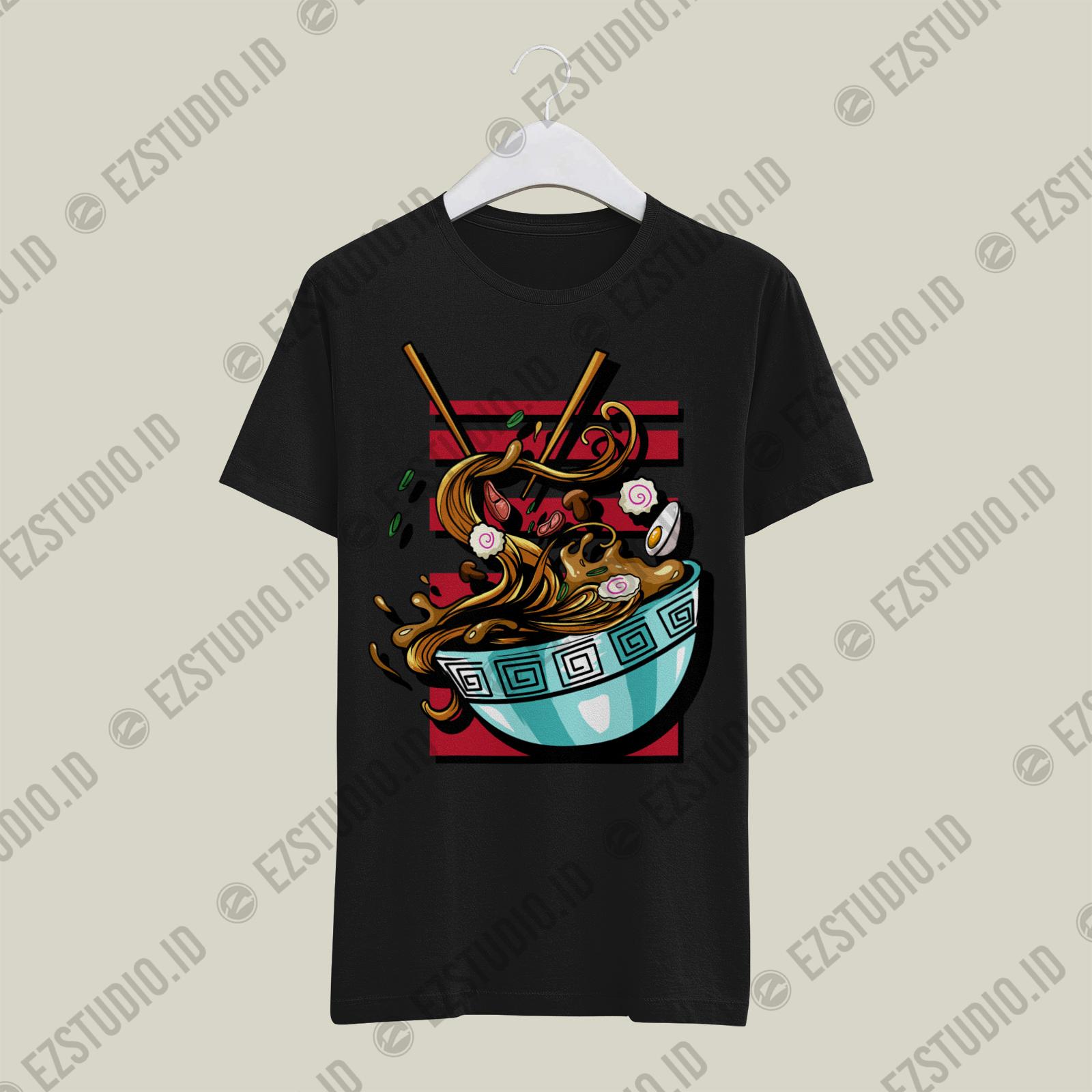 Ramen Wave T shirt Design ready to use - Image 4
