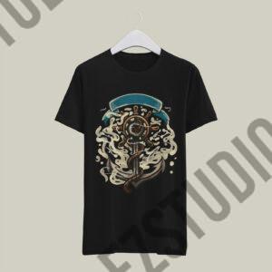 Anchor Ship Sailor T Shirt Design Ready to use