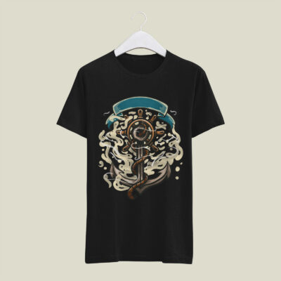 Anchor Ship Sailor T Shirt Design Ready to use