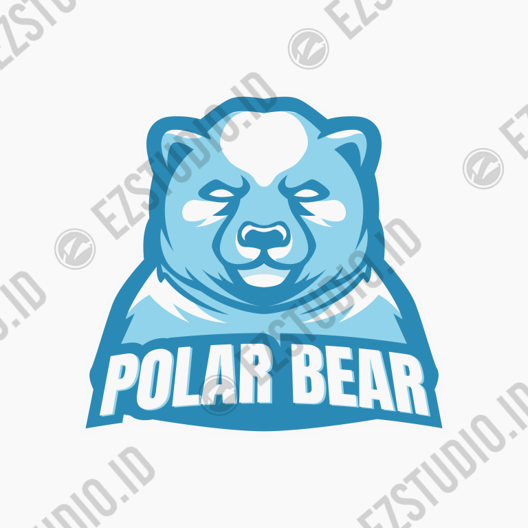 Polar Bear Mascot Logo esports mascot