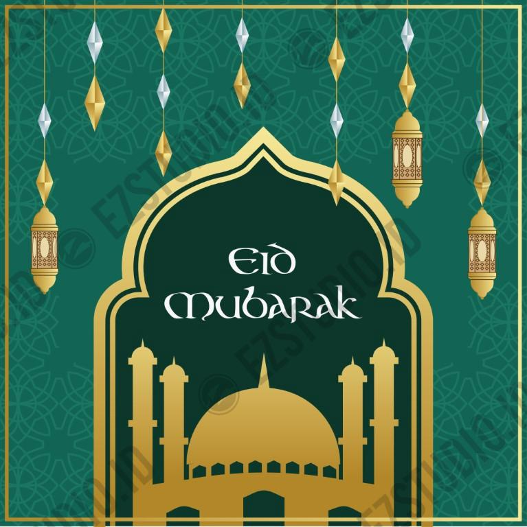 Ramadan Template poster vector illustration
