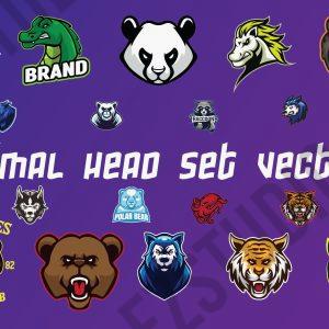 Animal Mascot Logo for Sports/E-Sports Bundle